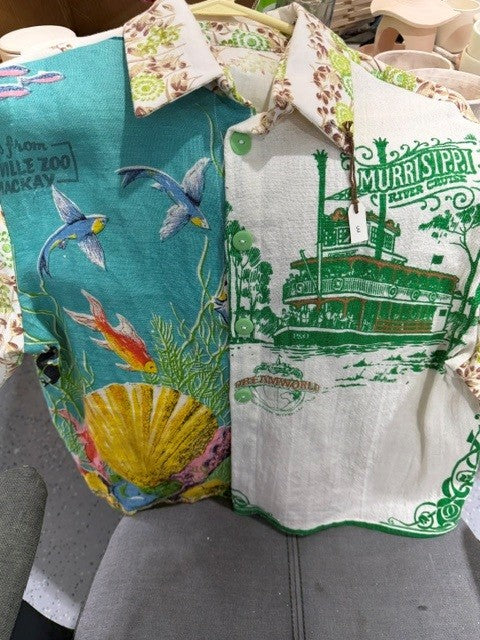 From River to Reef — Handmade Australian Top