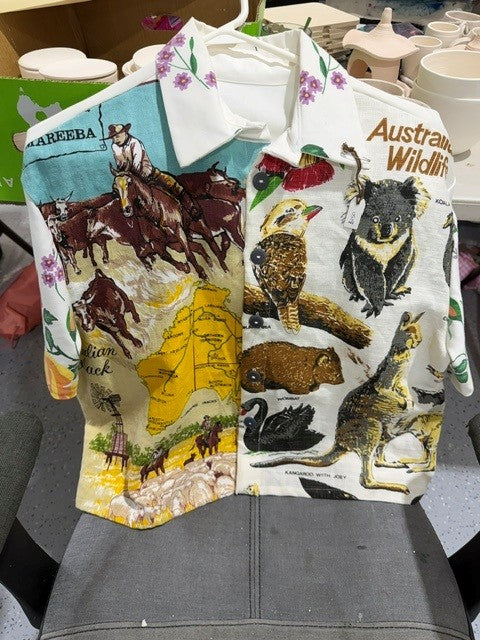 Wild at Heart— Handmade Australian Top
